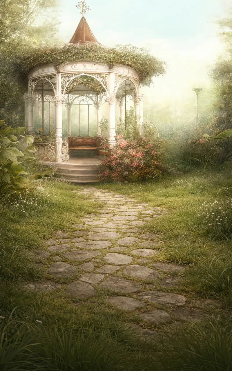 Green Spring Backdrop for Photography