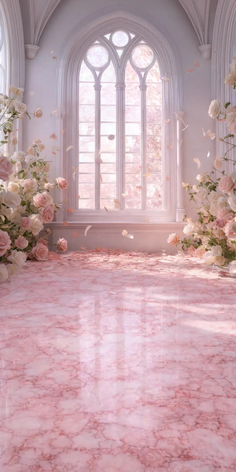 Floral Burst Window Sweep