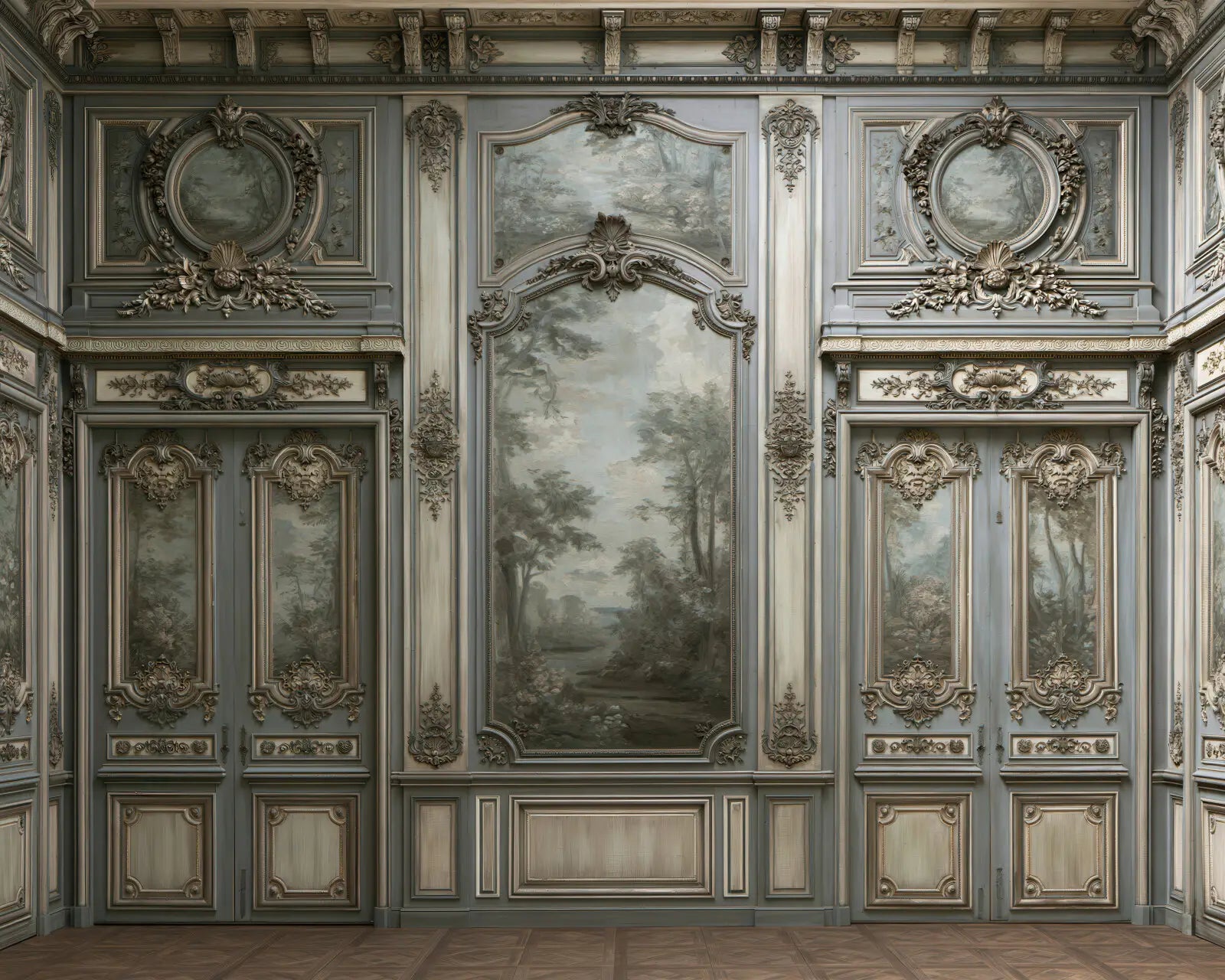 French Chateau 10x8