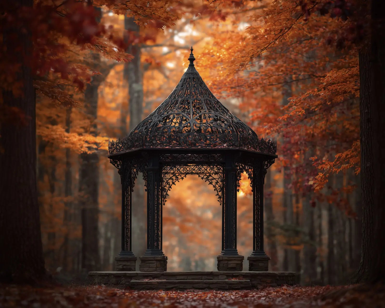 Autumn Gazebo