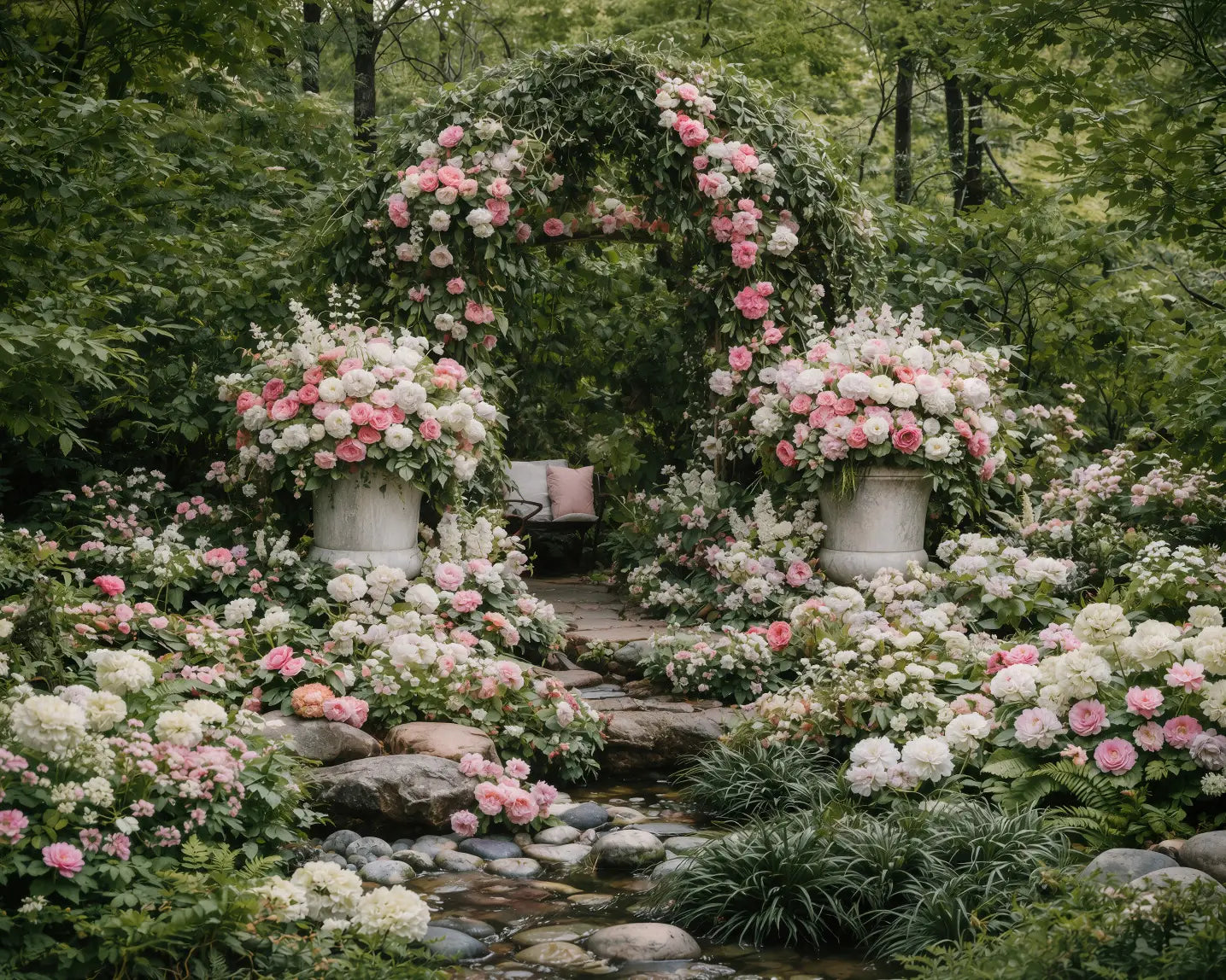 Romantic Garden Arch