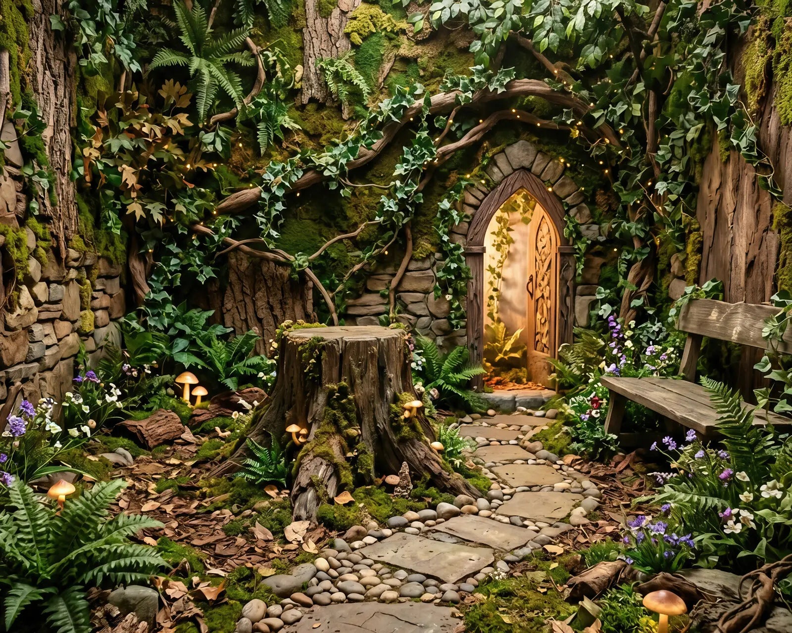 Laura Dark Fairy House III