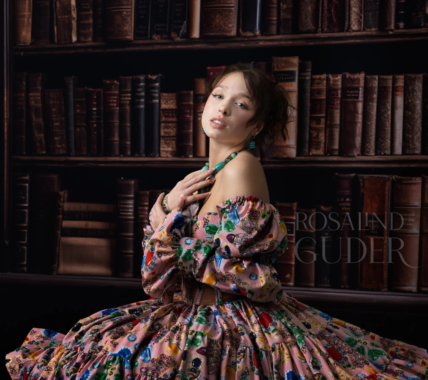 Brown Elegant Fine Art Backdrop for Photography