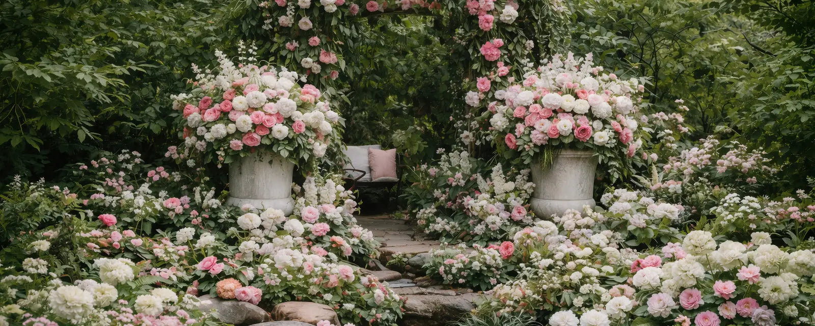 Romantic Garden Arch