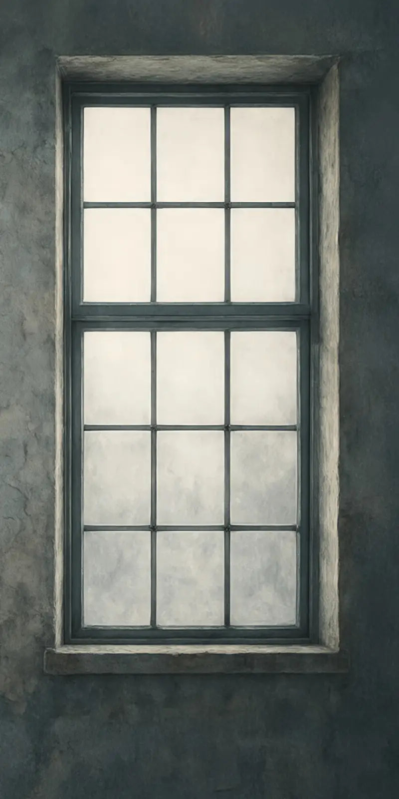 Gray Window Backdrop for Photography
