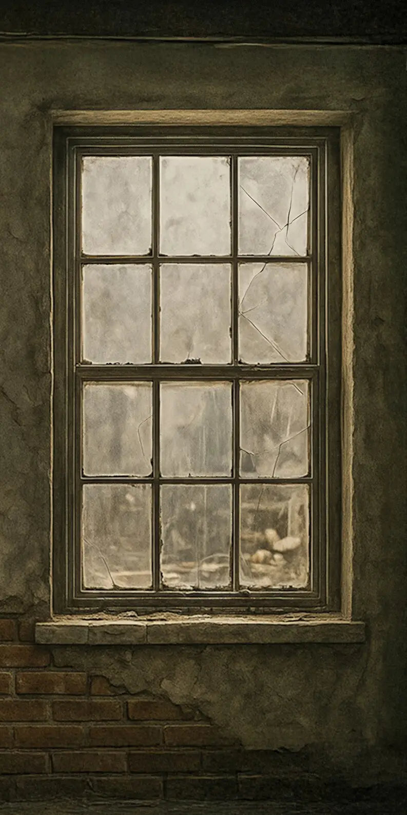 Gray Window Backdrop for Photography