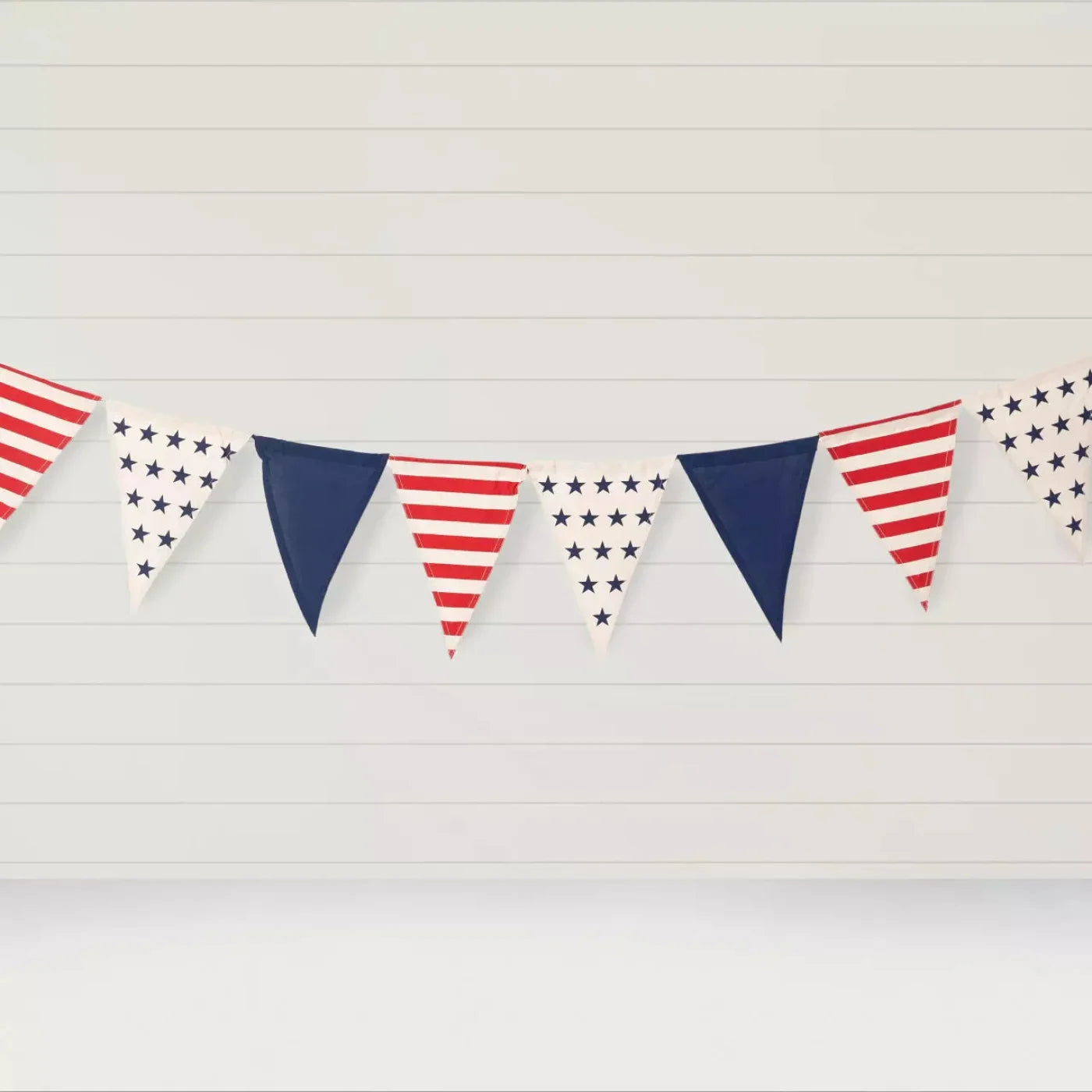 4Th Of July Banner 8X8 Fleece ( 96 X Inch ) Backdrop