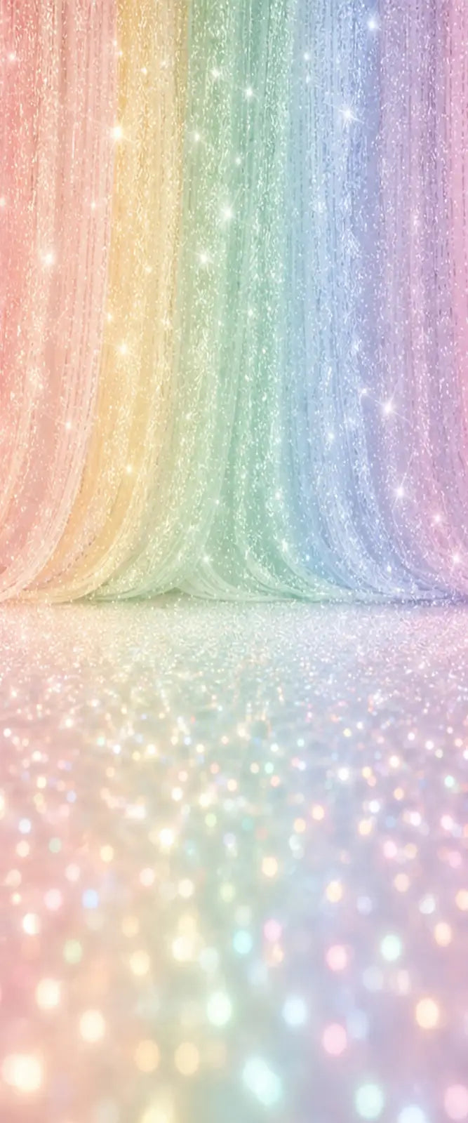 Showtime Curtain Pastel Sweep