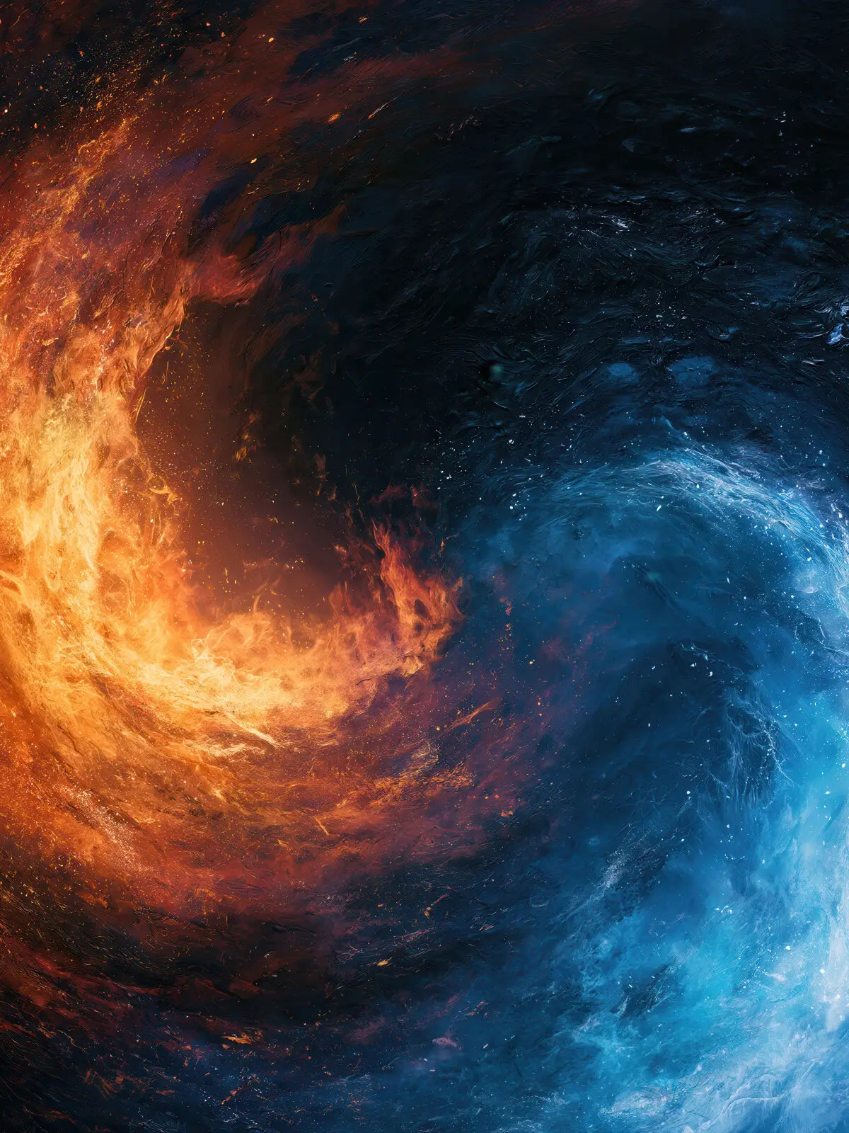 Fire And Ice 8x10