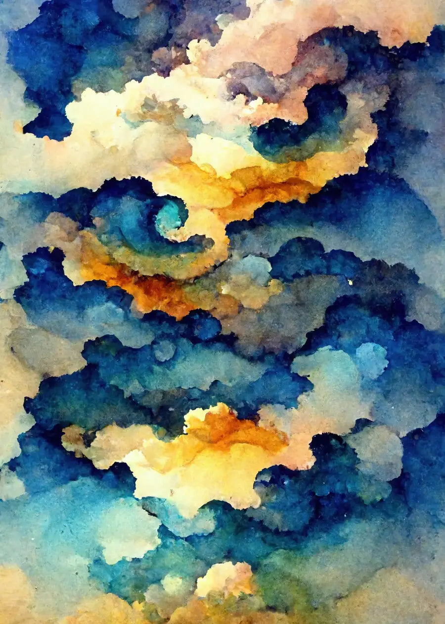 Watercolor Sky Sweep