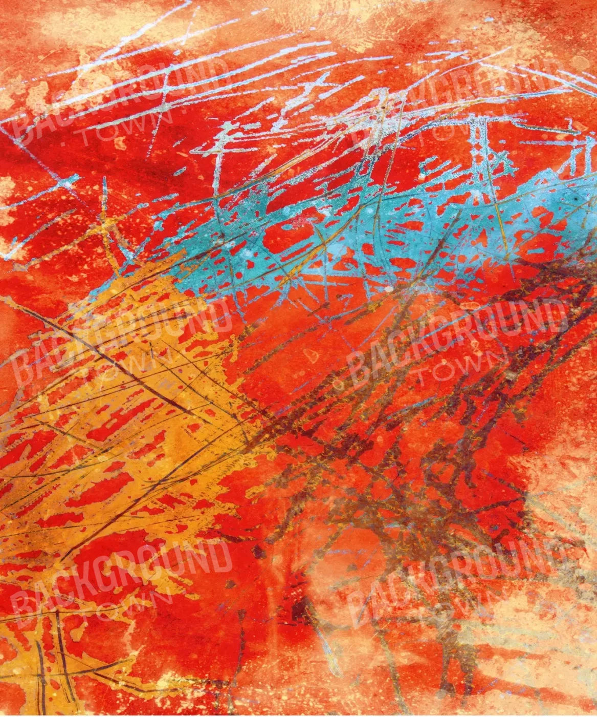 Orange Textured Backdrop for Photography