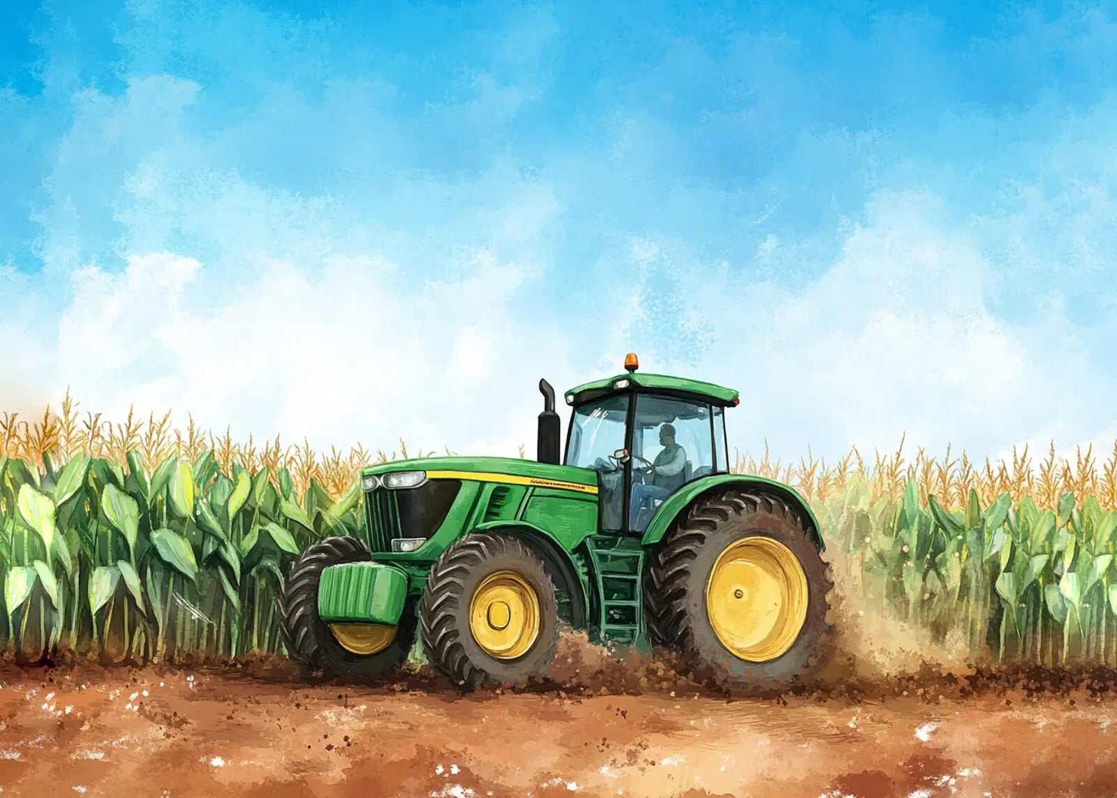 Tilling Tractor
