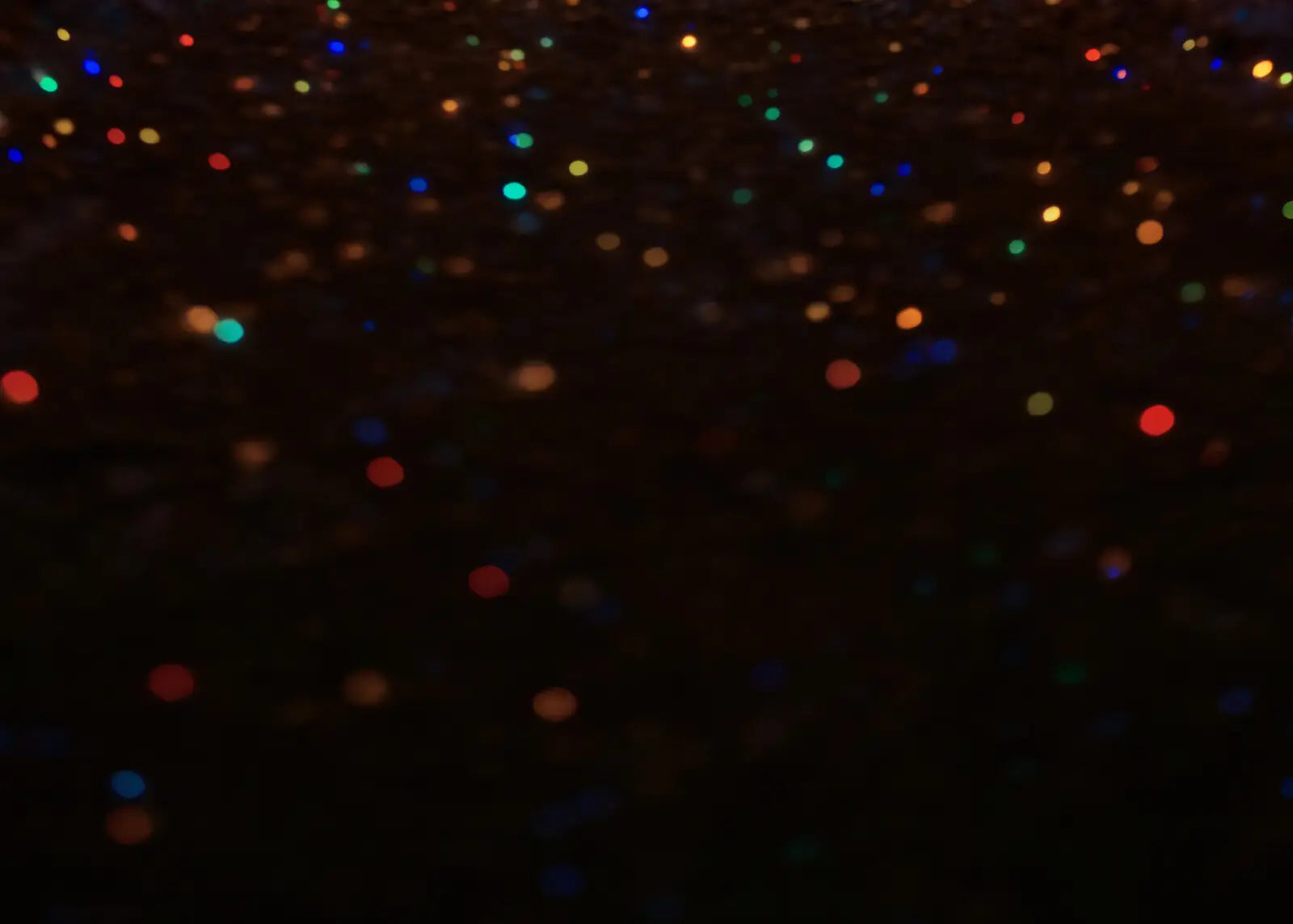 Multicolored Christmas Light Path Rubbermat Floor