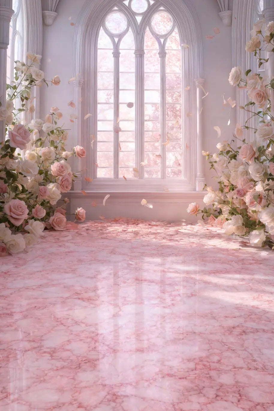 Floral Burst Window Sweep