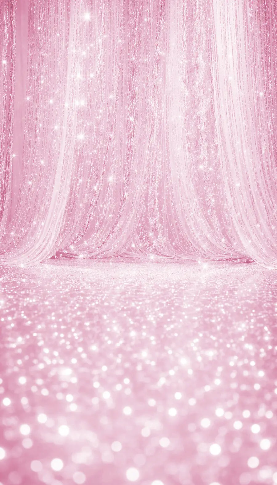 Showtime Curtain Pink Sweep