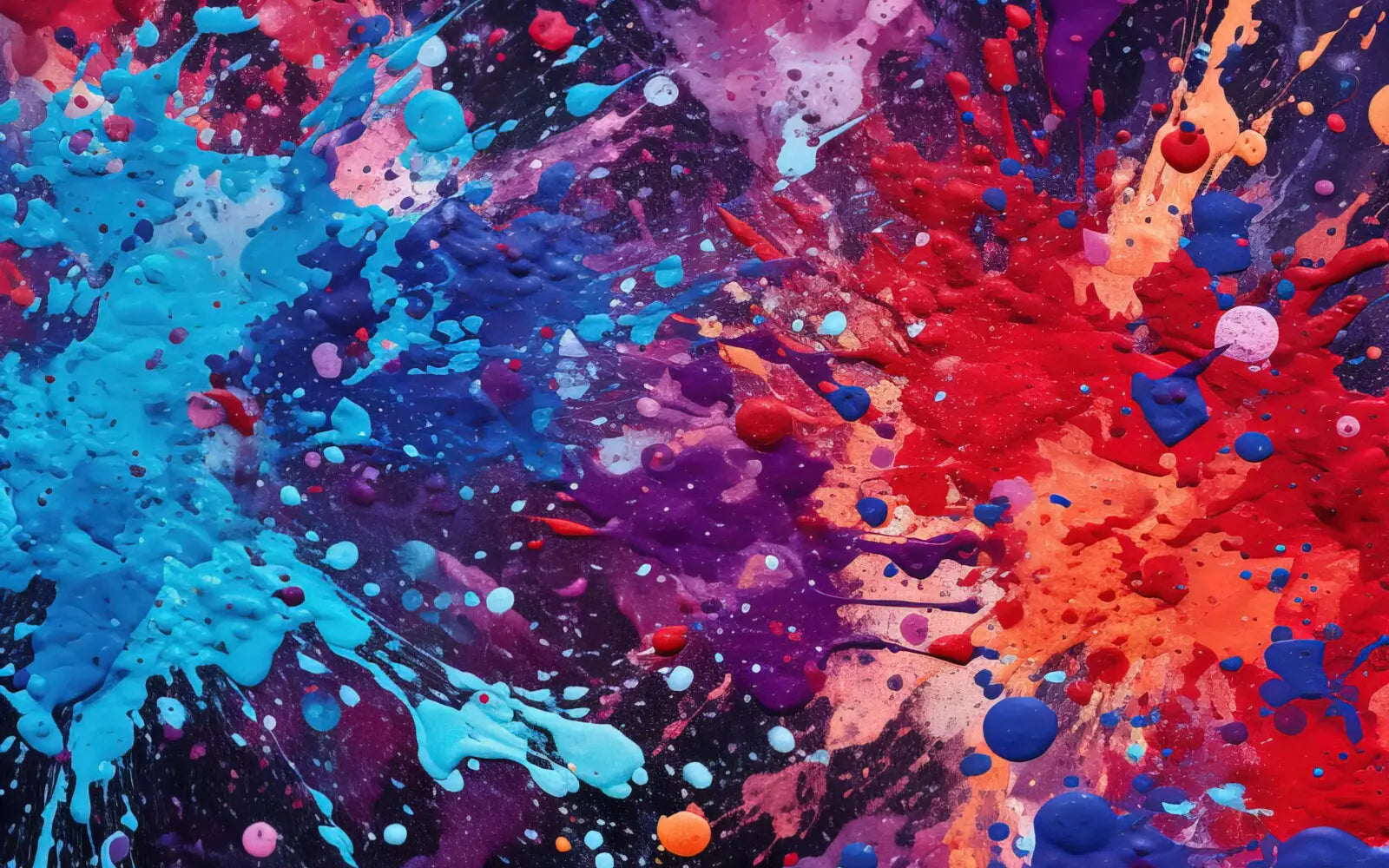 Colorful Paint Splatter