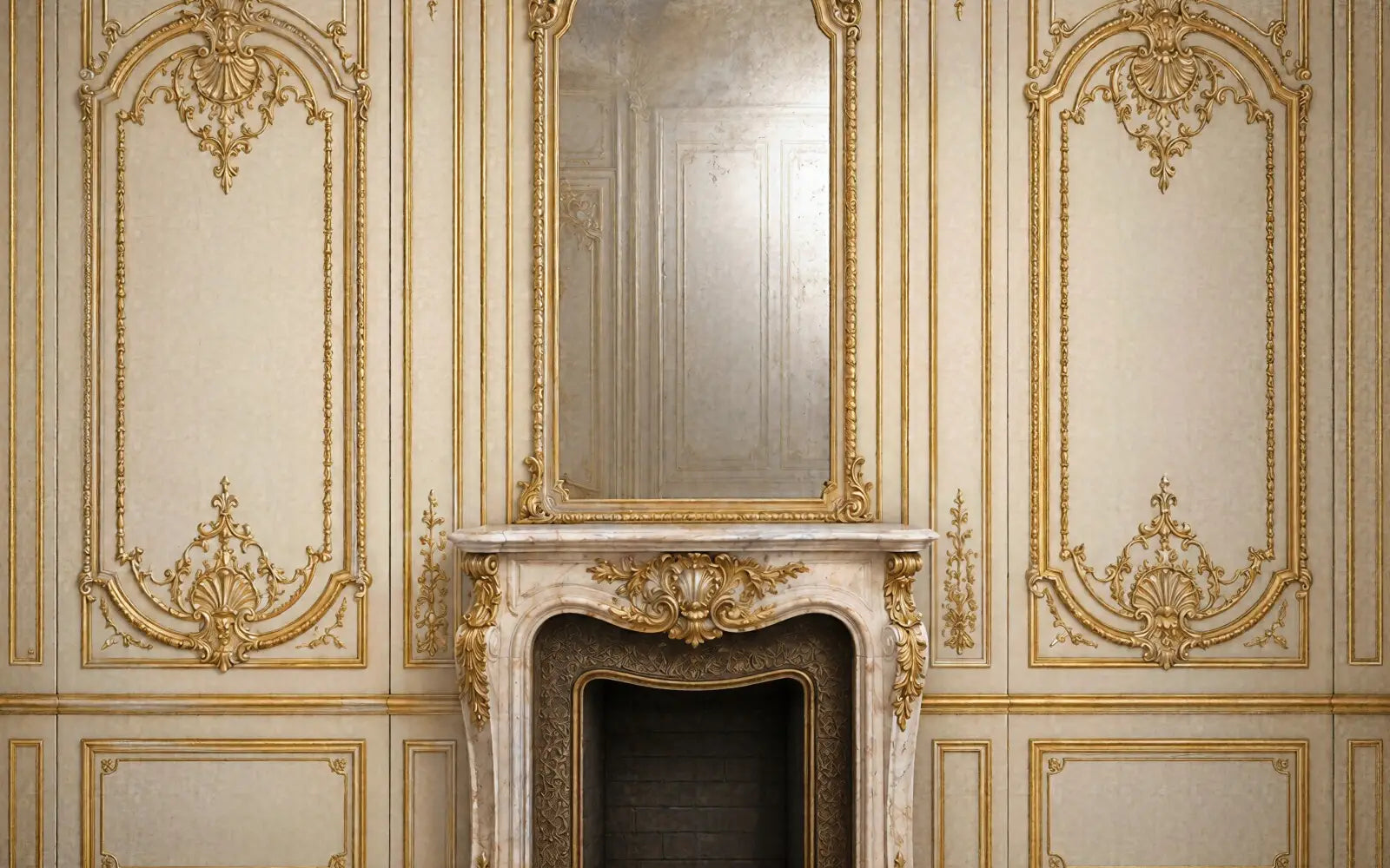 Laura Dark Right Rococo Wall 2