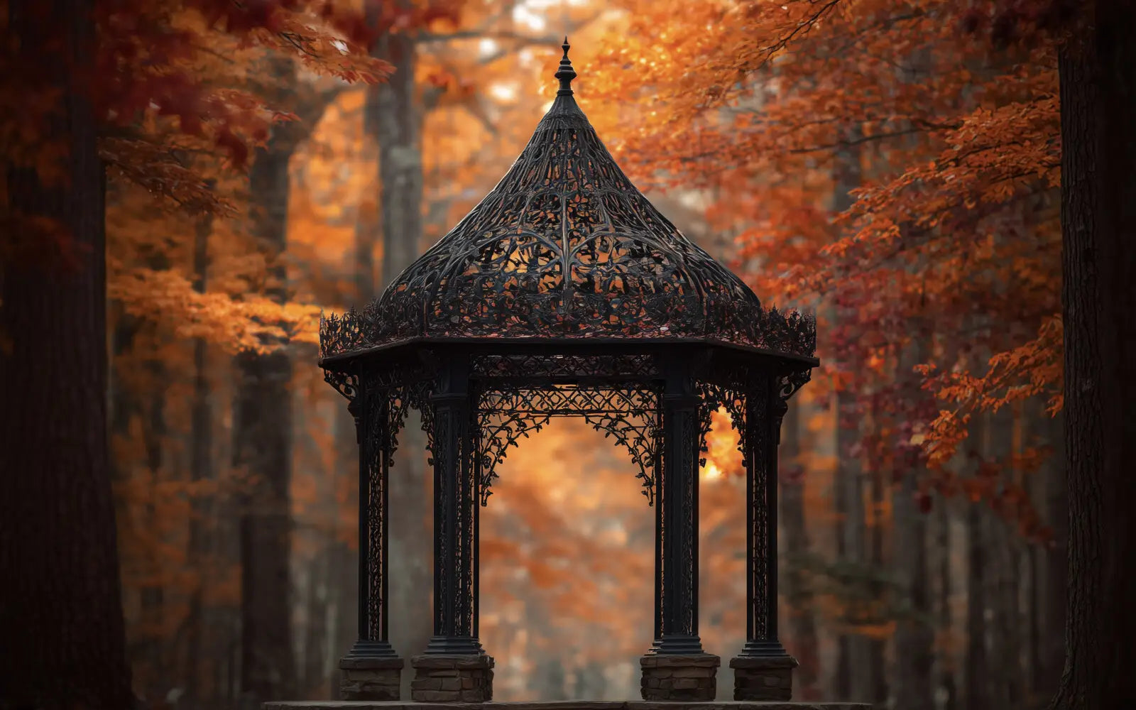 Autumn Gazebo