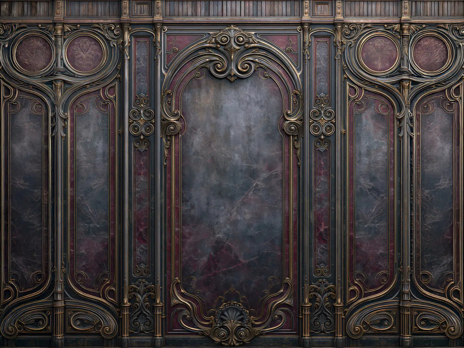Art Nouveau Wall I