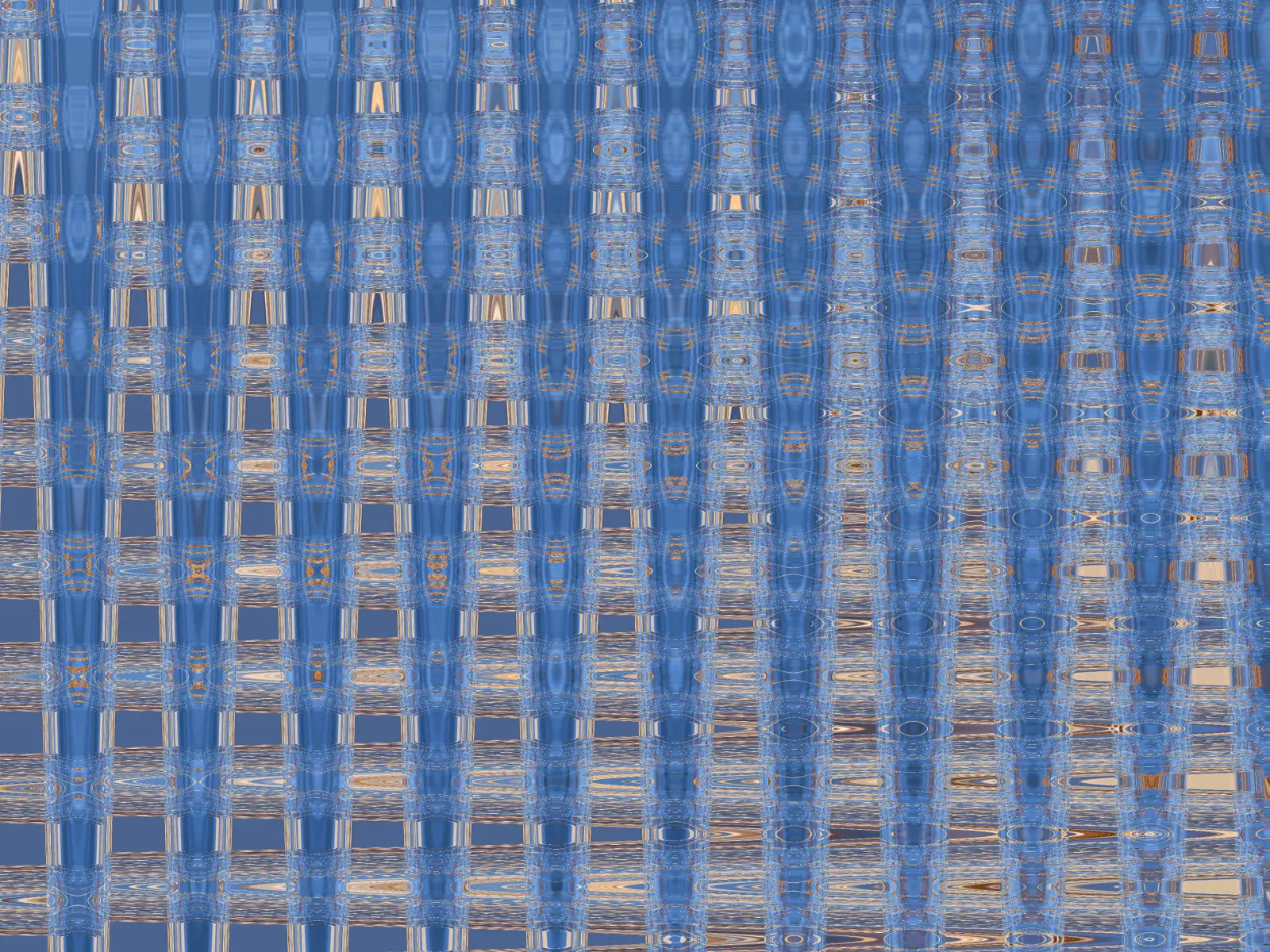 Woven Blue