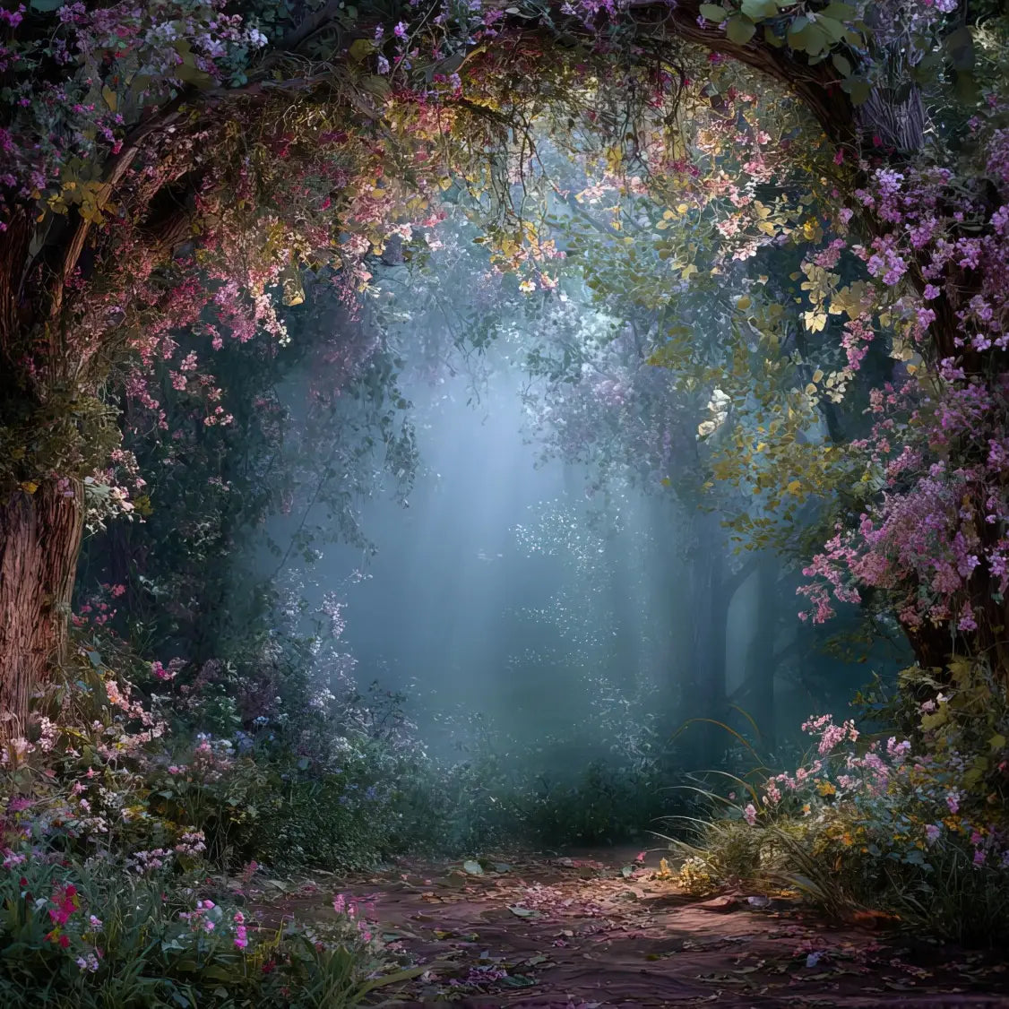 Purple Enchanted Forest
