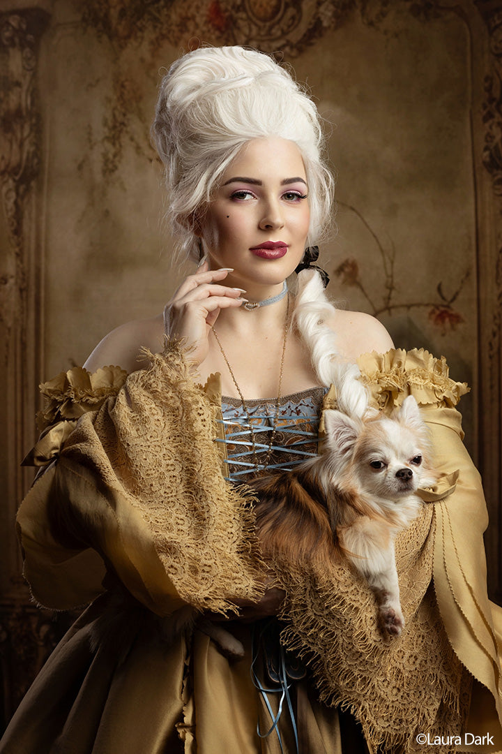 Rococo Vintage Floral Wall