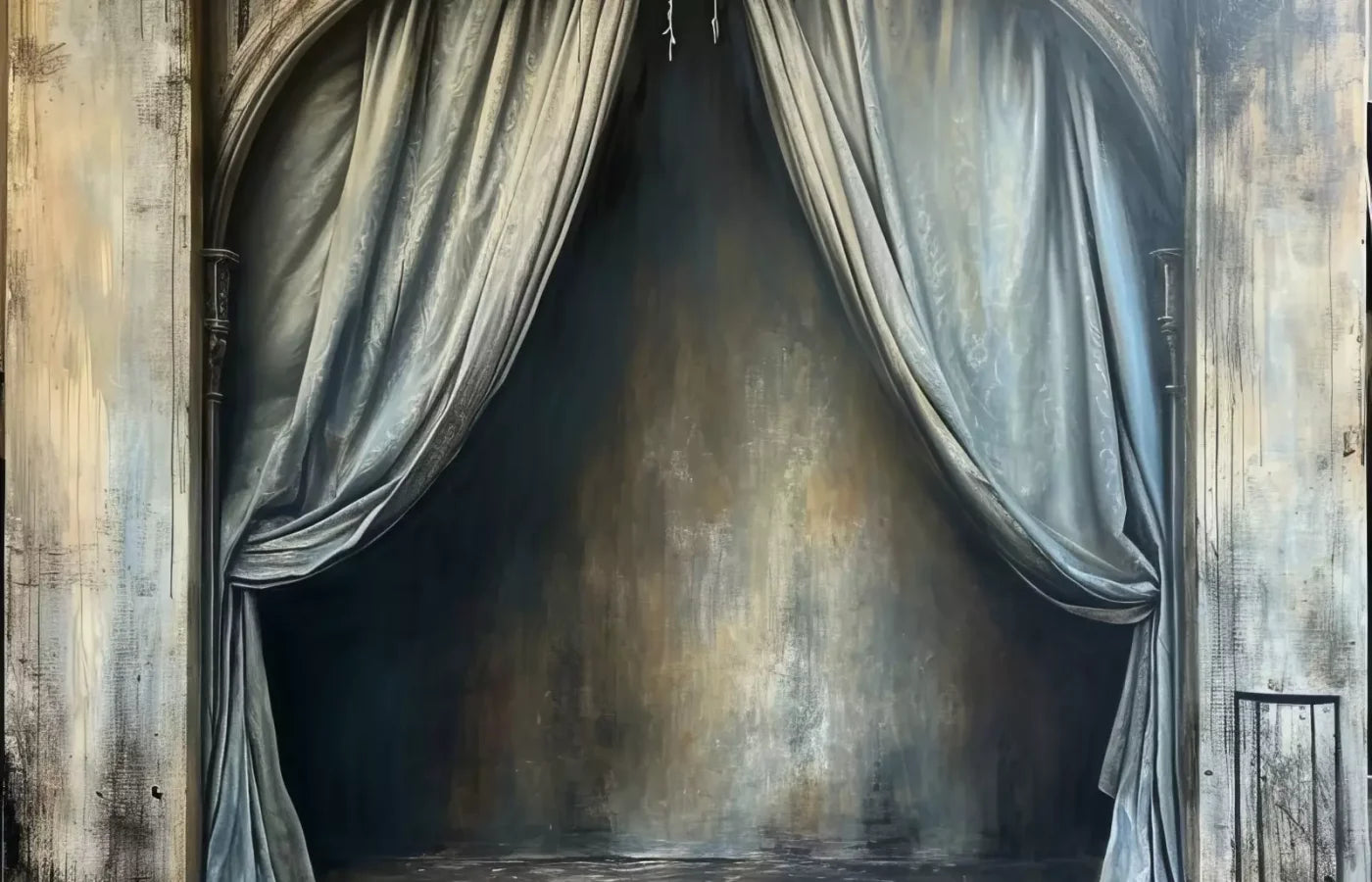 Abandoned Bed Alcove 14’X9’ Ultracloth (168 X 108 Inch) Backdrop