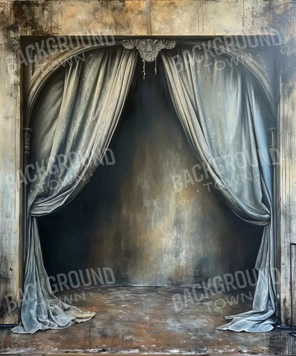 Brown Gray  Backdrop for Photography