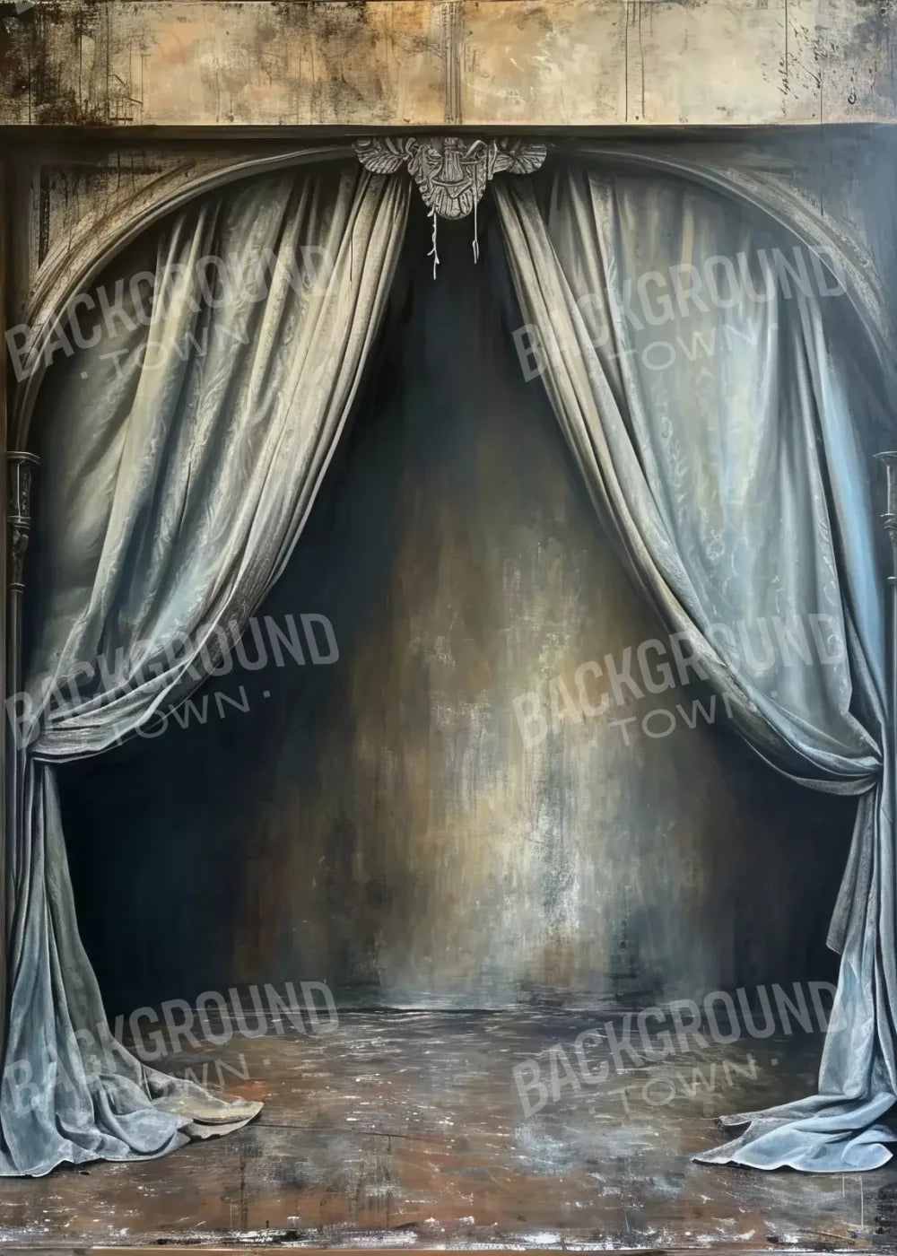 Abandoned Bed Alcove 5’X7’ Ultracloth (60 X 84 Inch) Backdrop
