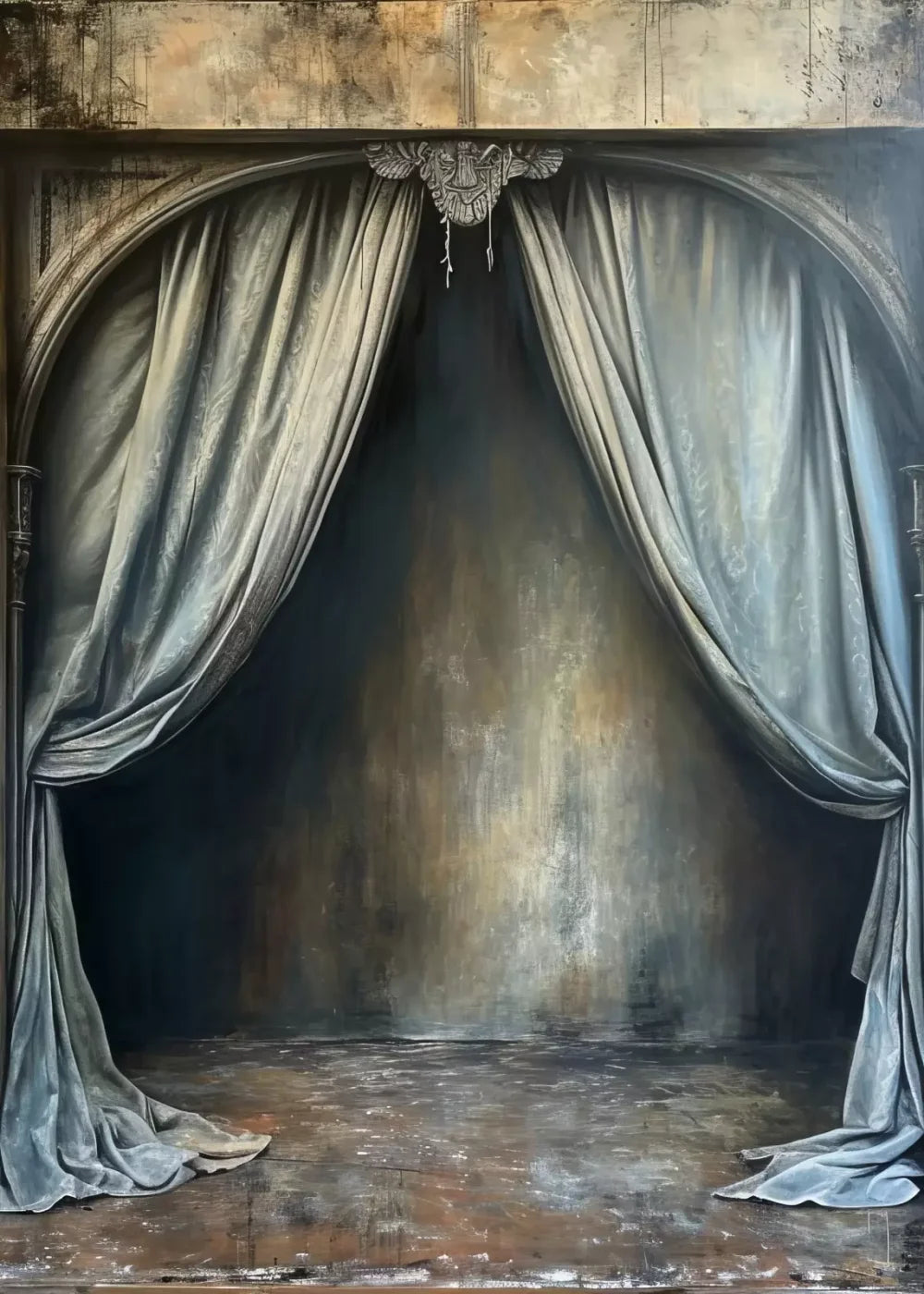 Abandoned Bed Alcove 5’X7’ Ultracloth (60 X 84 Inch) Backdrop