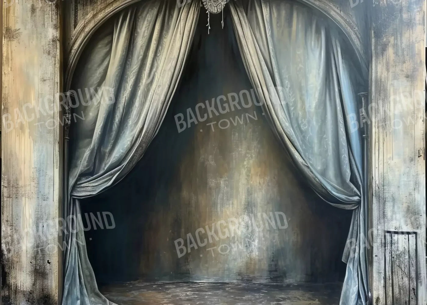 Abandoned Bed Alcove 7’X5’ Ultracloth (84 X 60 Inch) Backdrop