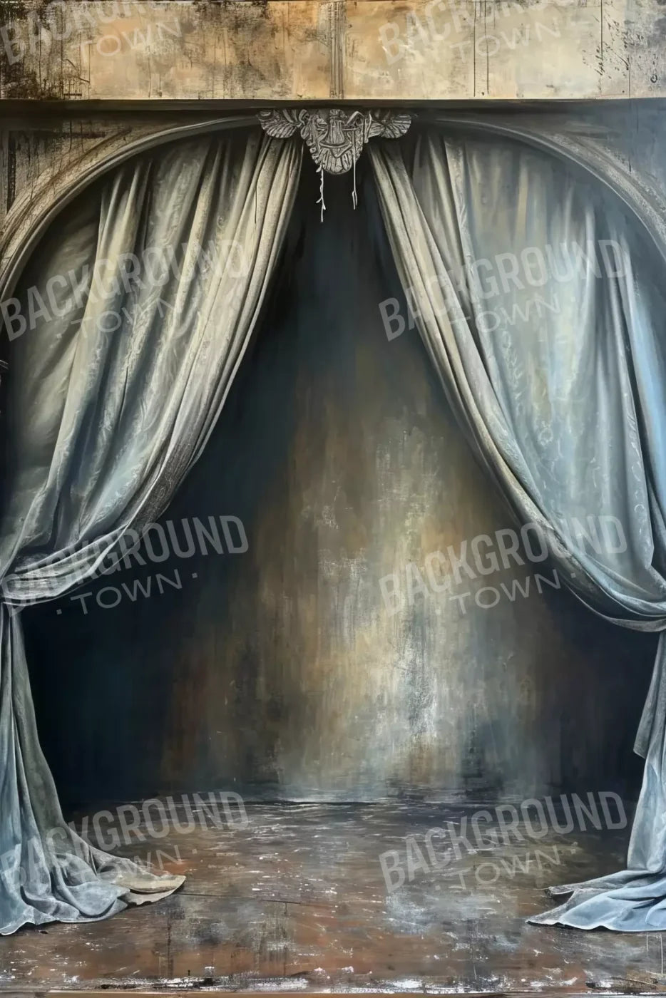 Abandoned Bed Alcove 8’X12’ Ultracloth (96 X 144 Inch) Backdrop