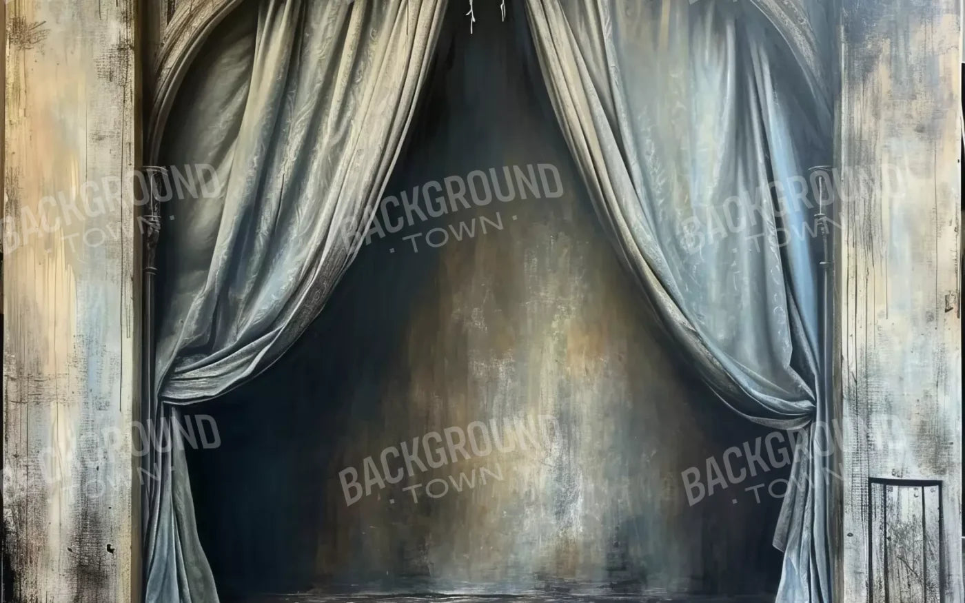 Abandoned Bed Alcove 8’X5’ Ultracloth (96 X 60 Inch) Backdrop