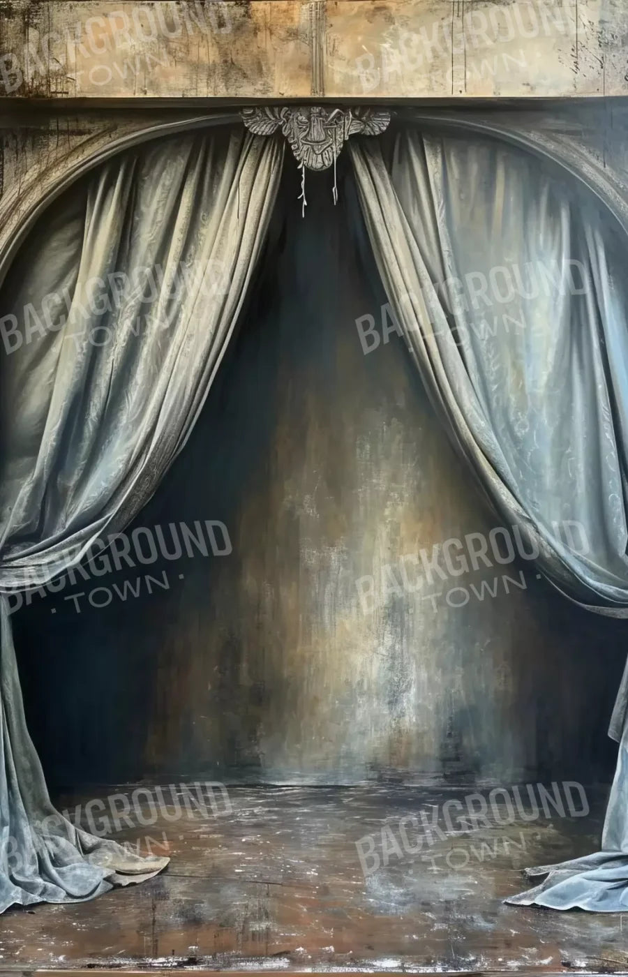 Abandoned Bed Alcove 9’X14’ Ultracloth (108 X 168 Inch) Backdrop