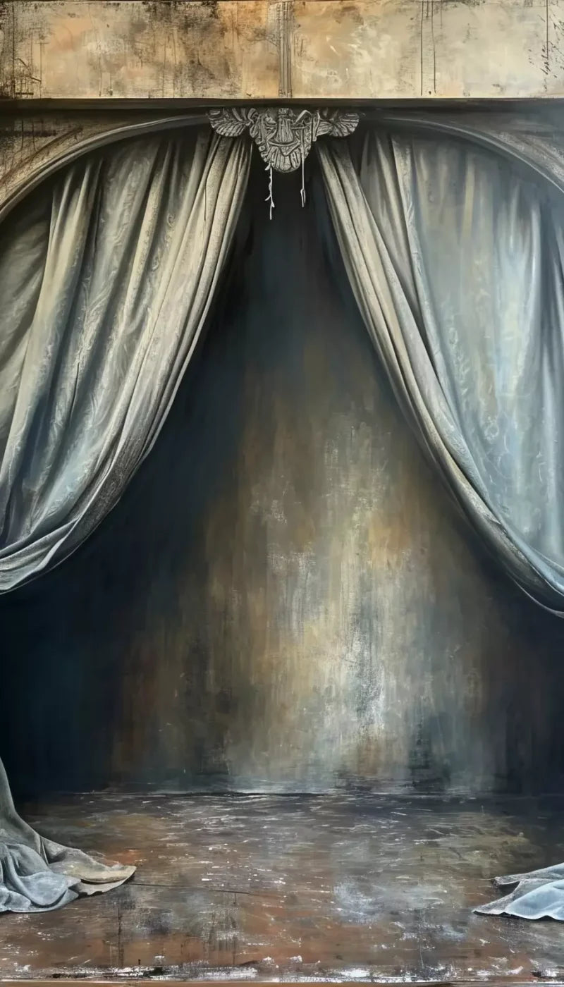 Abandoned Bed Alcove Backdrop