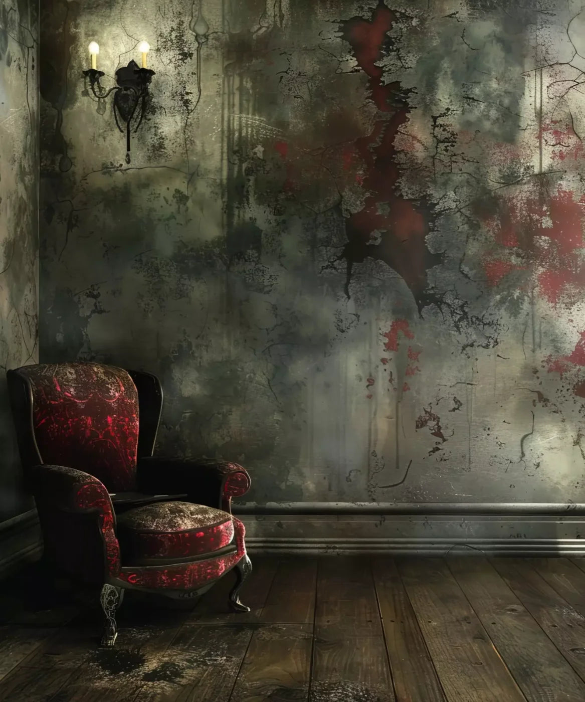 Abandoned Gothic 10’X12’ Ultracloth (120 X 144 Inch) Backdrop