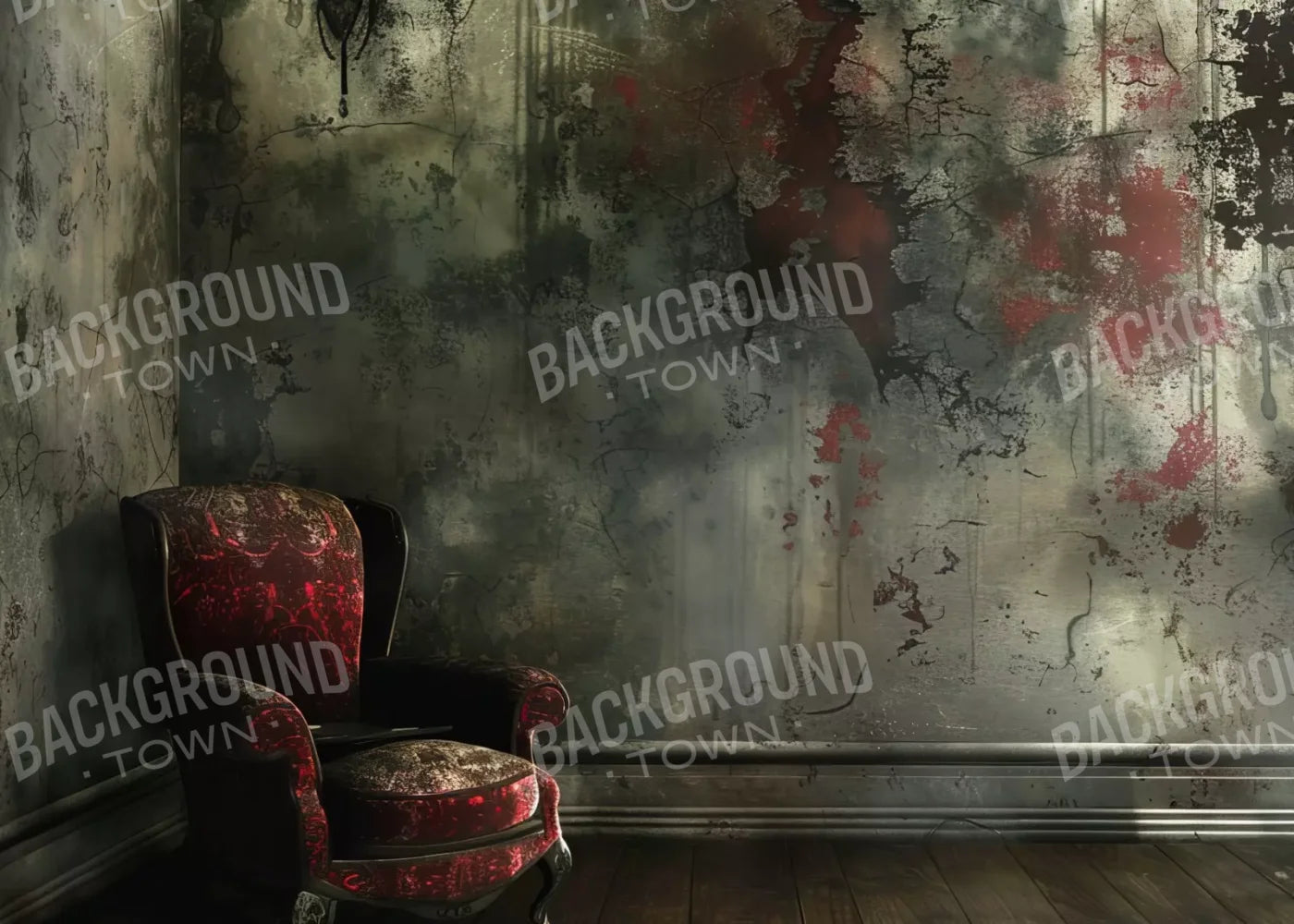 Abandoned Gothic 7’X5’ Ultracloth (84 X 60 Inch) Backdrop