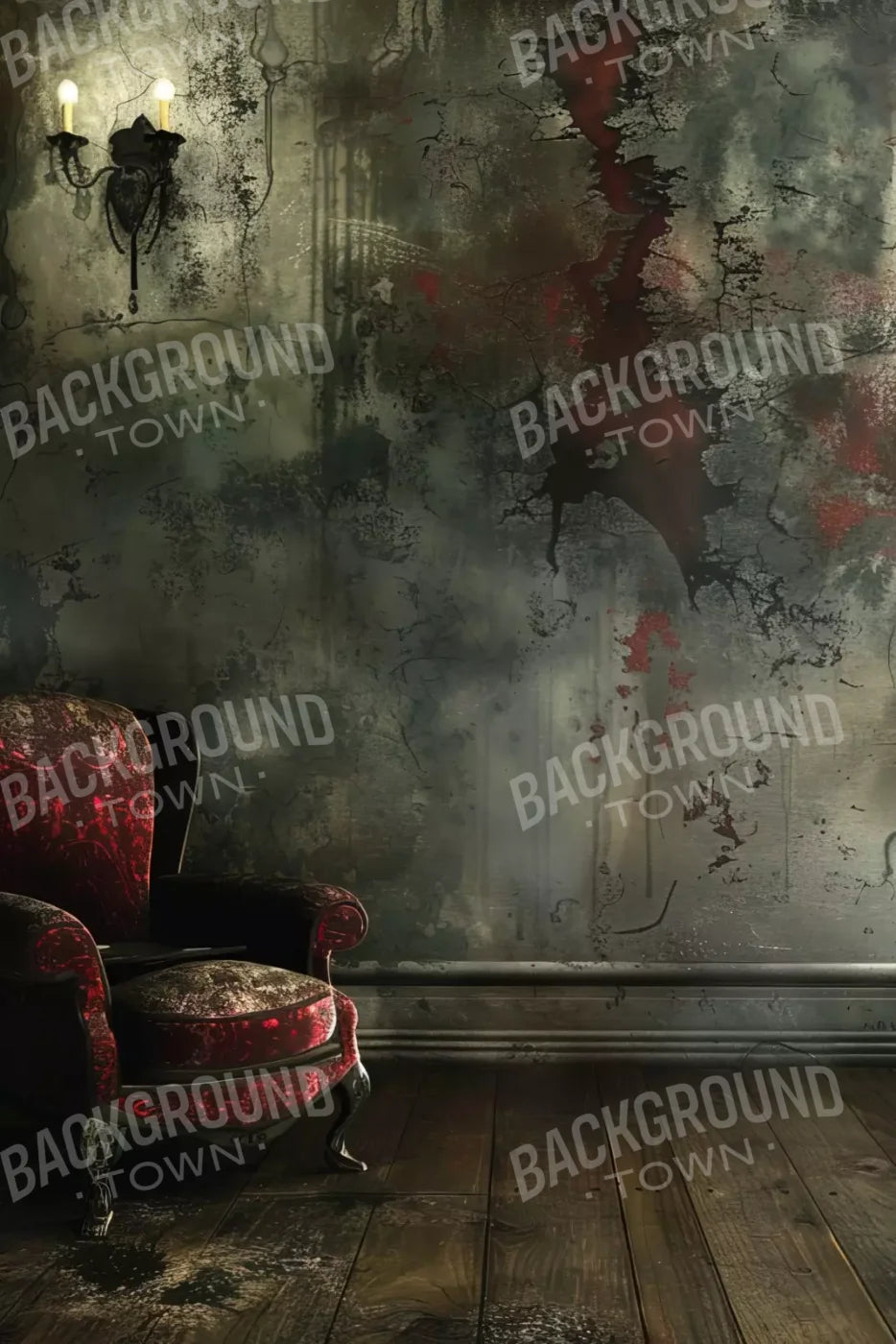 Abandoned Gothic 8’X12’ Ultracloth (96 X 144 Inch) Backdrop