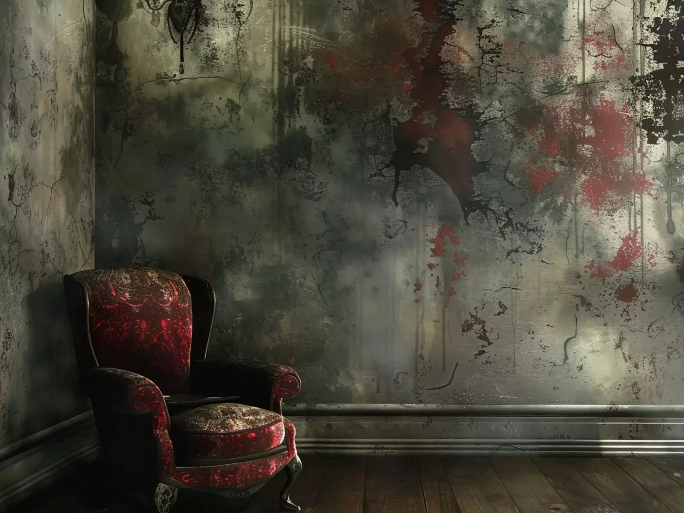 Abandoned Gothic 8’X6’ Fleece (96 X 72 Inch) Backdrop