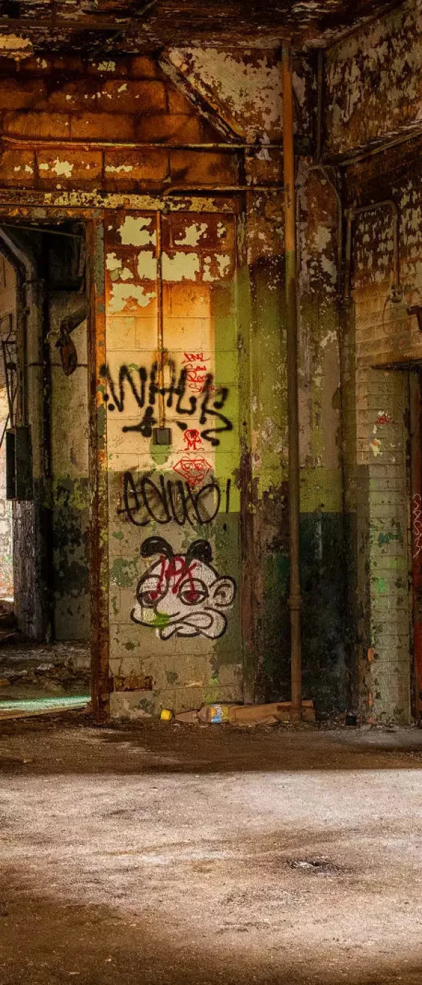 Abandoned Halls 5X12 Ultracloth For Westcott X-Drop ( 60 X 144 Inch ) Backdrop