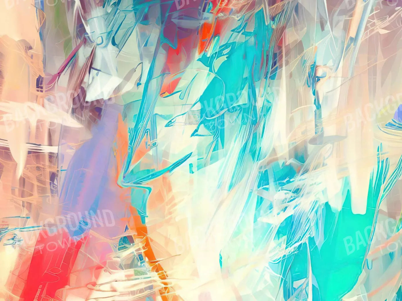 Abstract 2 7X5 Ultracloth ( 84 X 60 Inch ) Backdrop