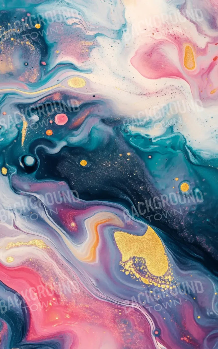Abstract Art Painting 5’x8’ UltraCloth (60 x 96 inch) Backdrop