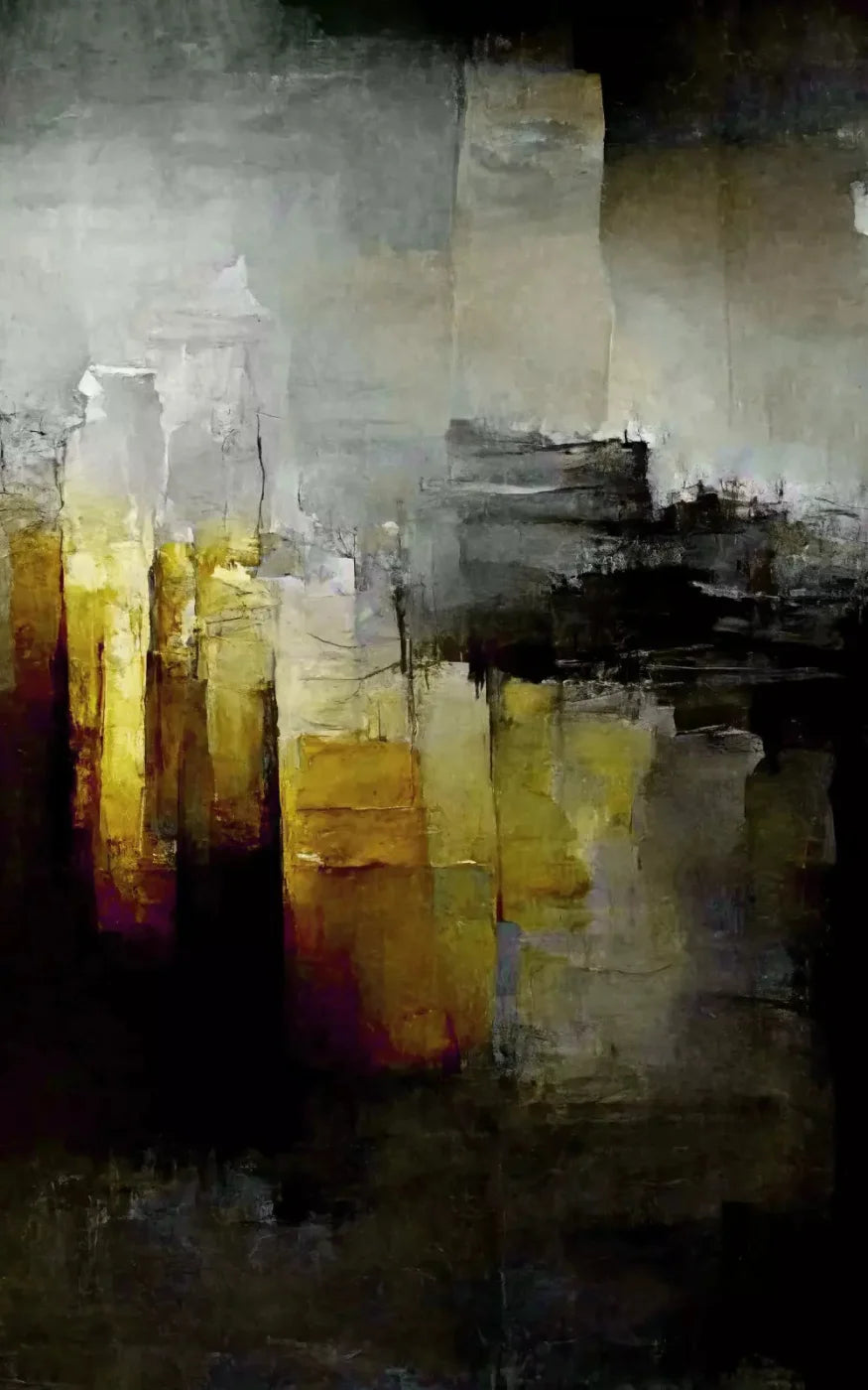 Abstract In Gold 9X14 Ultracloth ( 108 X 168 Inch ) Backdrop
