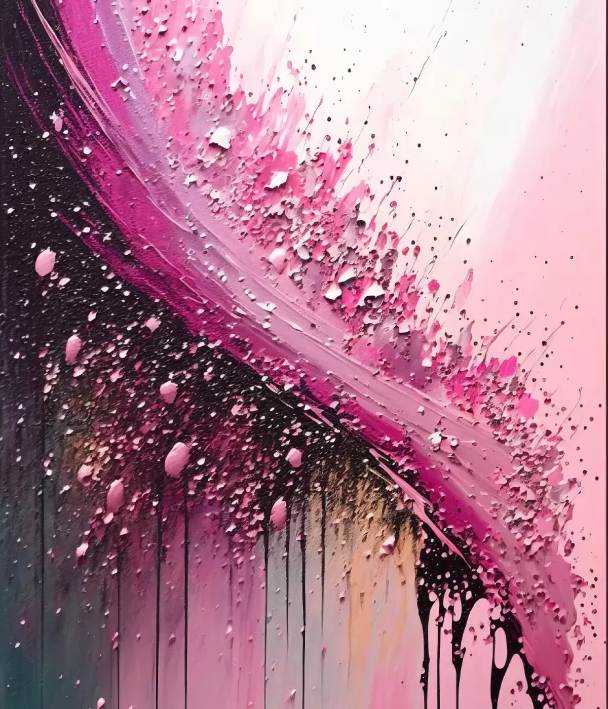 Abstract In Hot Pink 10X12 Ultracloth ( 120 X 144 Inch ) Backdrop