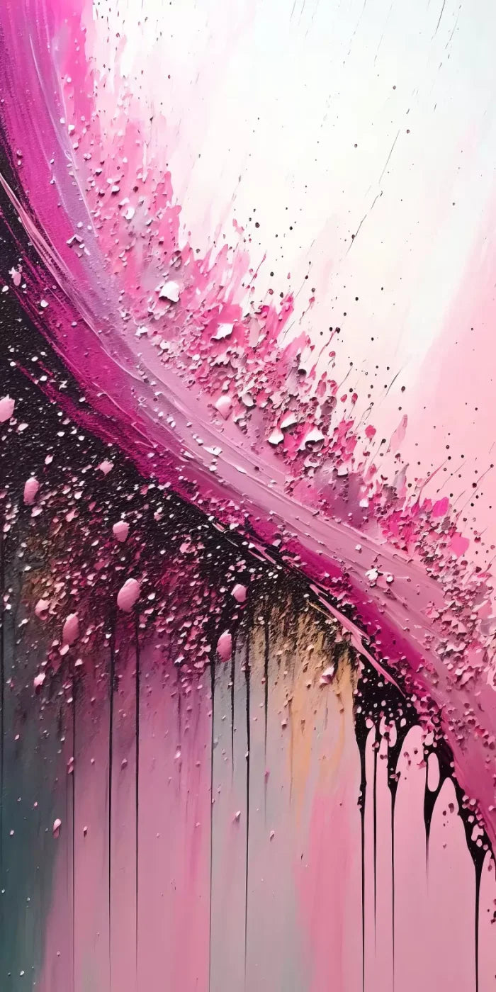 Abstract In Hot Pink 10X20 Ultracloth ( 120 X 240 Inch ) Backdrop