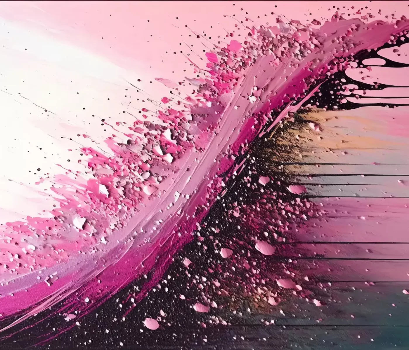 Abstract In Hot Pink H 12X10 Ultracloth ( 144 X 120 Inch ) Backdrop