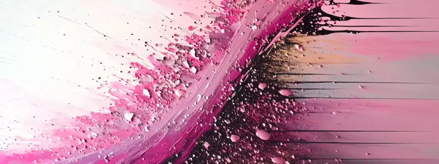 Abstract In Hot Pink H 20X8 Ultracloth ( 240 X 96 Inch ) Backdrop
