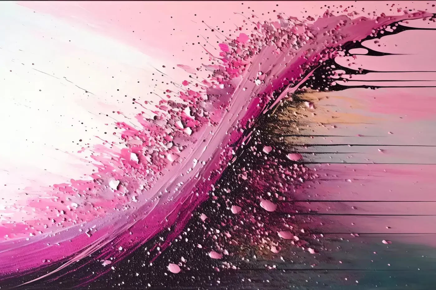 Abstract In Hot Pink H 8X5 Ultracloth ( 96 X 60 Inch ) Backdrop
