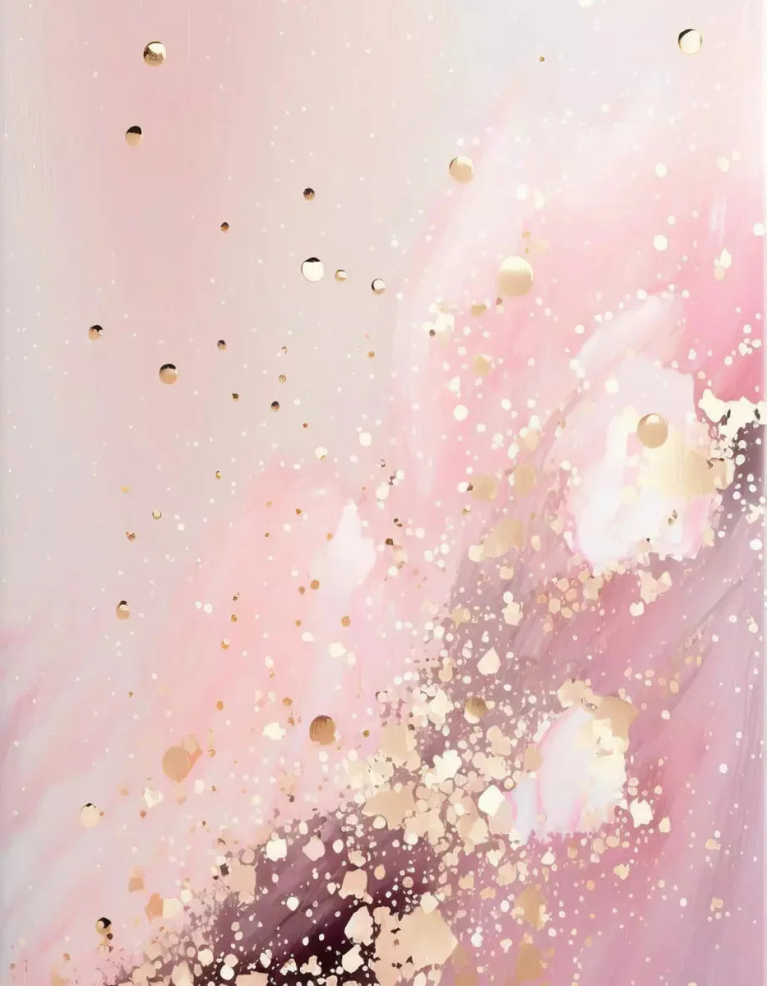 Abstract In Pink 6X8 Fleece ( 72 X 96 Inch ) Backdrop