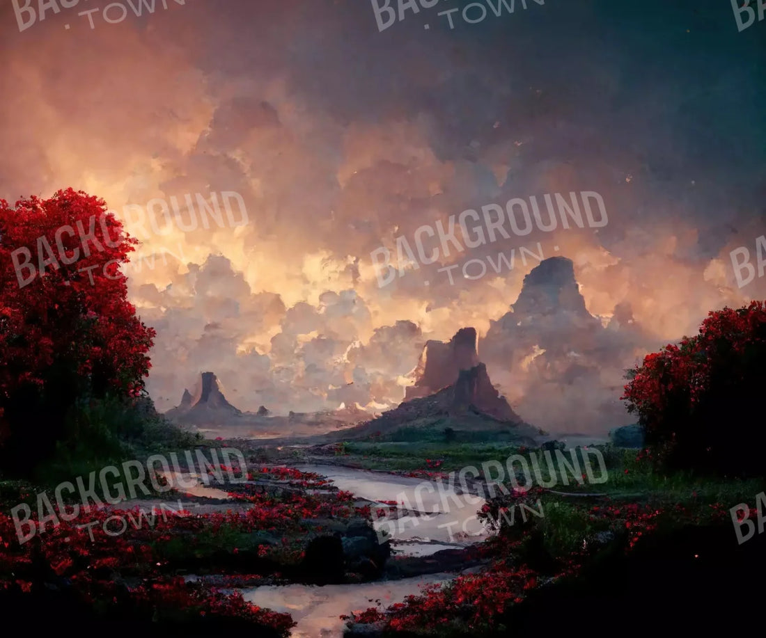 Abundance 5X42 Fleece ( 60 X 50 Inch ) Backdrop